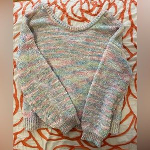 Love riche multi color sweater